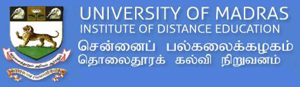 Madras University::Institute of Distance Education